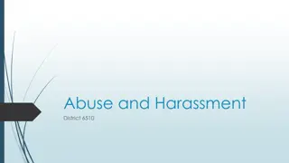 Guidelines for Preventing Abuse and Harassment in District 6510