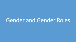 Understanding Gender, Gender Roles, and Sexuality in Society