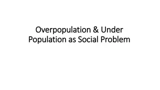 Understanding Overpopulation as a Social Problem
