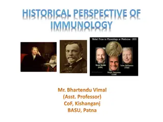 Overview of Immunology: From Historical Perspectives to Modern Techniques