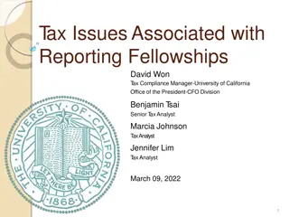 Understanding Tax Reporting for Fellowship Grants at UC