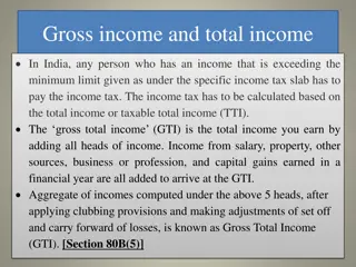 Understanding Income Tax in India: Gross vs Total Income
