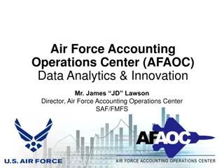 Air Force Accounting Operations Center: Driving Innovation Through Data Analytics