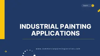 Industrial Painting Contractor Industrial Painting Applications