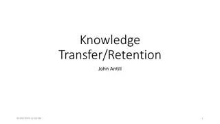 Importance of Knowledge Retention in Organizations