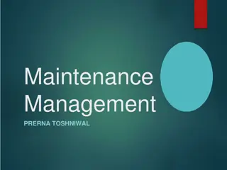Understanding Maintenance Management: Objectives and Types