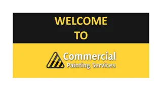 Welcome To Commercial Painting Services