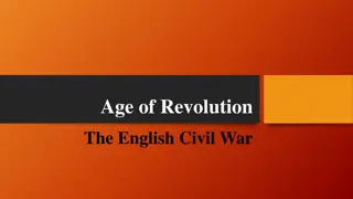 The English Civil War and the Rise of the Stuart Dynasty
