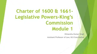 Establishment of East India Company: Historical Overview and Legislative Powers