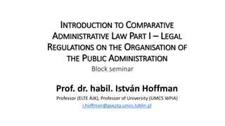 Comparative Analysis of Administrative Law Regulations in Public Administration