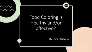 The Unhealthy Truth About Food Coloring - Risks and Effects Revealed