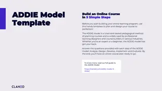 Designing an Online Course Using ADDIE Model: 5 Simple Steps
