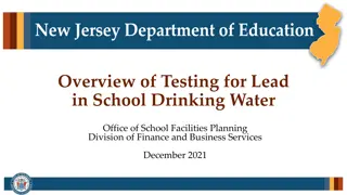 Ensuring Safe Drinking Water in New Jersey Schools