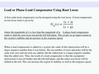Understanding Lead and Phase-Lead Compensators