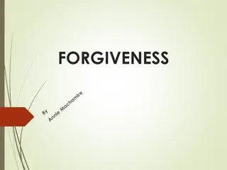 Understanding Forgiveness and Conflict Resolution in Relationships