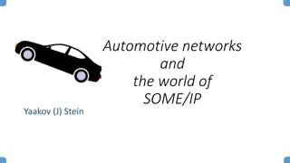 Exploring Automotive Networks and ECUs in the World of SOME/IP