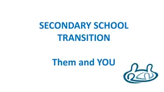 Supporting a Smooth Transition to Secondary School