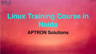 Linux Training Course in Noida