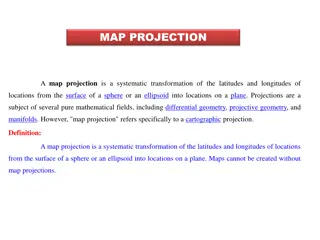 Map Projections: Types and Applications