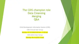 Comprehensive Guide to the Role of CDIS Champion in Data Management