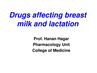 Understanding Drugs and Lactation: Pharmacological Considerations in Breastfeeding