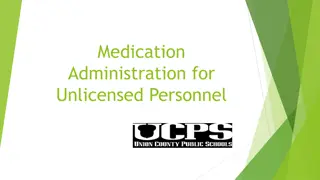 School Medication Administration Policies and Practices