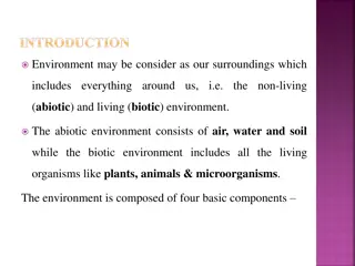 The Components and Types of Environmental Pollution