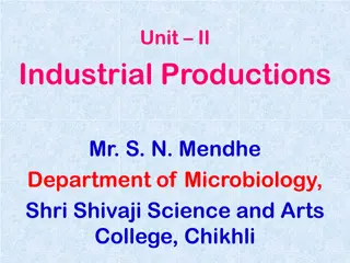 Industrial Production of Ethyl Alcohol: Processes and Microorganisms