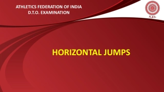 Horizontal Jumps