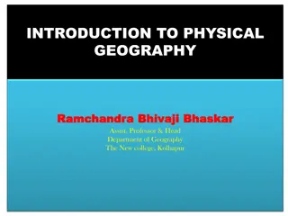 Introduction to Physical Geography and Historical Background