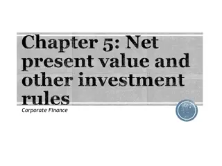 Understanding Net Present Value (NPV) in Corporate Finance