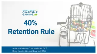 The 40% Retention Rule for Charitable Organizations in Kentucky