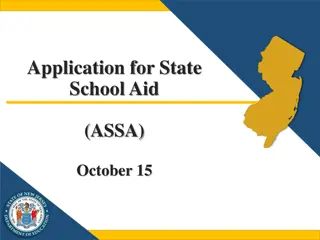 Managing State School Aid Application (ASSA) for Increased Accuracy