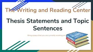 Mastering Thesis Statements for Effective Essays
