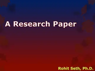 Research Papers and Their Significance in Science