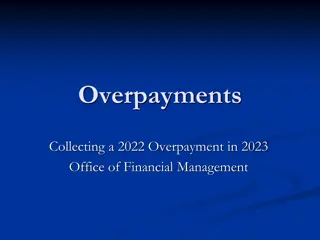 Managing Overpayments and Changing Collection Procedures for Cross-Year Overpayments
