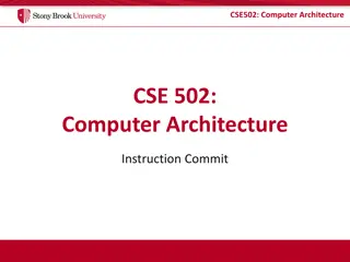 Computer Architecture in CSE502