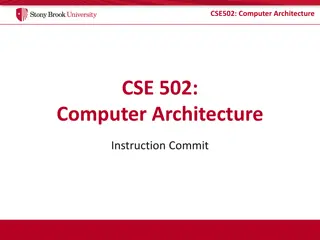 Understanding Computer Architecture in CSE502