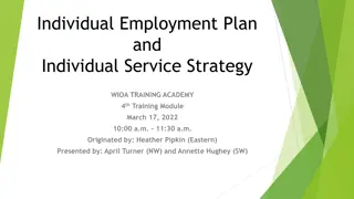 Understanding Individual Employment Plan (IEP) and Individual Service Strategy (ISS) in WIOA Training Academy