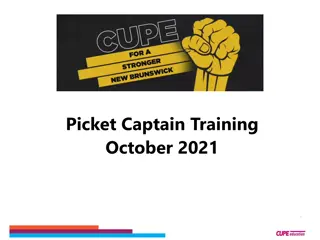 Essential Guide for Picket Captains: Training, Duties, and Tips