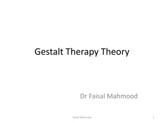Understanding Gestalt Therapy Theory with Dr. Faisal Mahmood