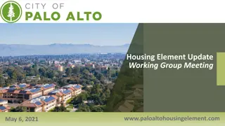 Brown Act Basics for Housing Element Working Group
