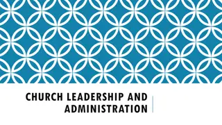 Essential Guidelines for Church Leadership and Administration