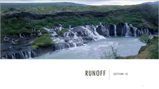 Runoff in Hydrology