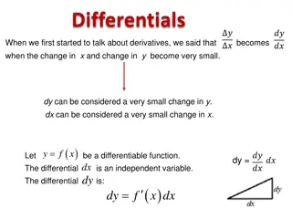 Related Rates and Differentials in Calculus