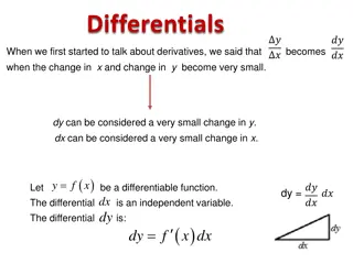 Understanding Related Rates and Differentials in Calculus