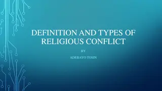 Religious Conflict: Definition and Types Explored