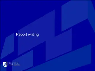 Essential Guidelines for Effective Report Writing