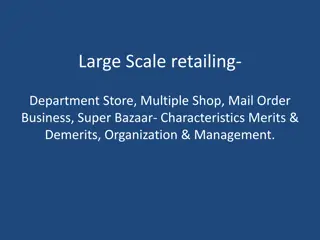 Large Scale Retailing and Store Classification