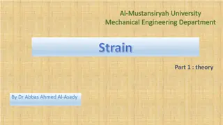 Stress-Strain Behavior in Mechanical Engineering